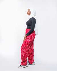 Unisex Ankara Cargo Pants - Summer Fall | Wiinter | Casual
